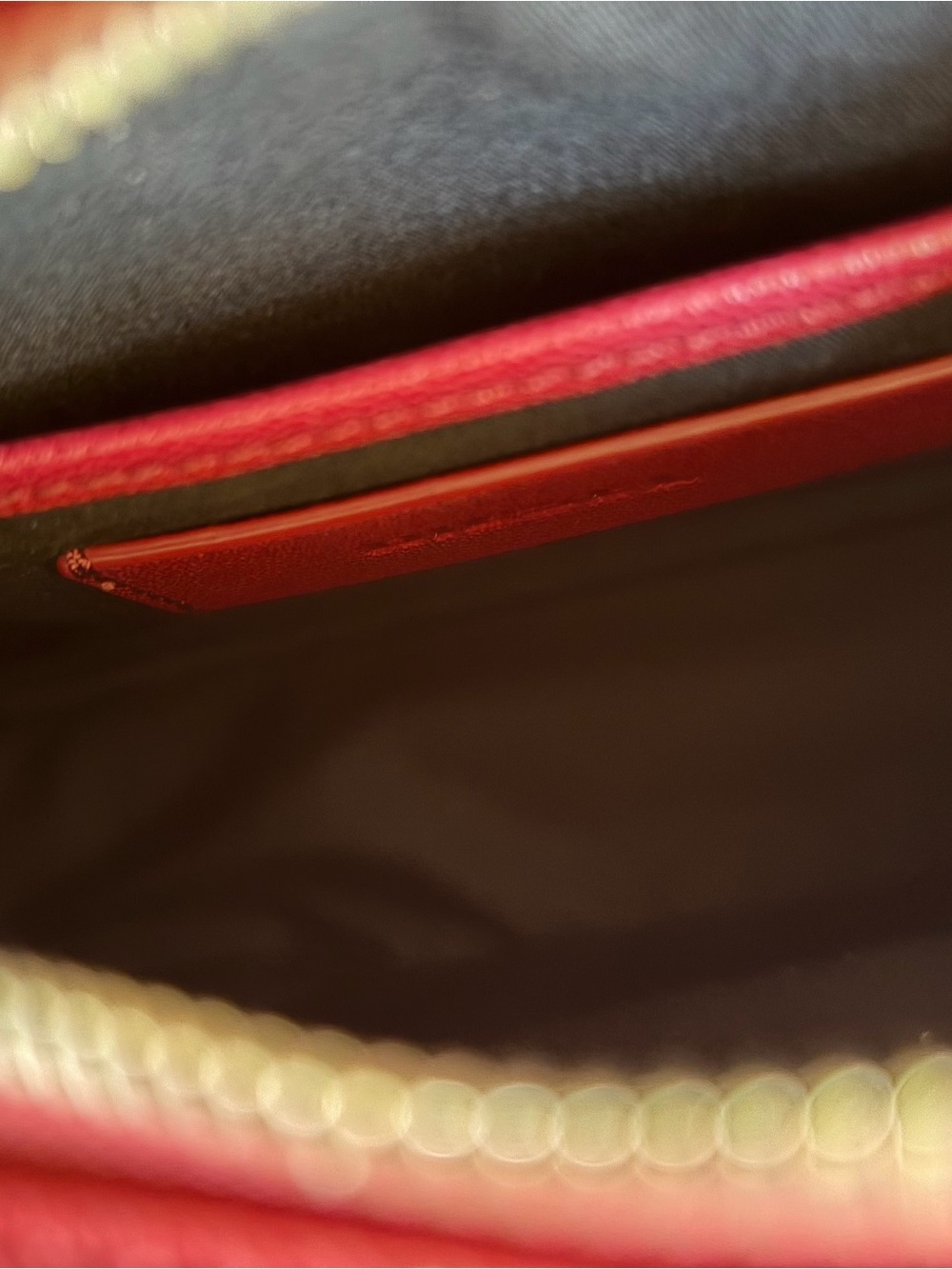 Diesel Burgundy and Black Crossbody Bag - Picture 5 of 5